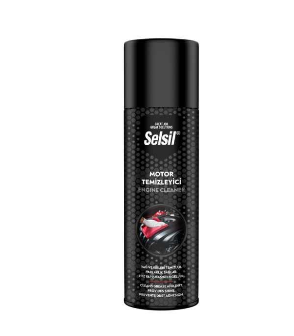 SELSİL MOTOR TEMİZLEYİCİ SPREY 500 ML (1 KUTU = 24 ADET)